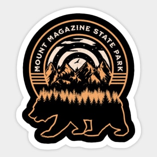 Mount Magazine State Park Arkansas Sticker